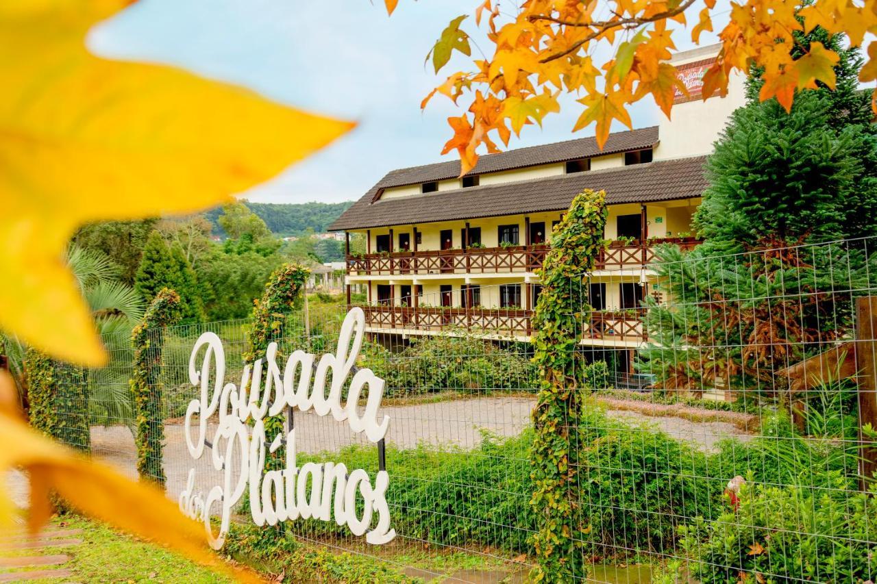 Pousada Dos Platanos Nova Petropolis Exteriör bild